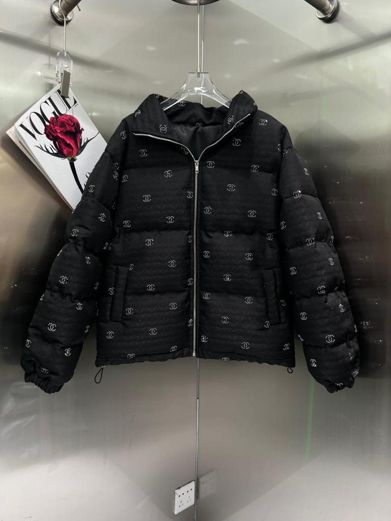 EMPORIO ARMANI Down Jacket In Nero - Aone Brands Dubai