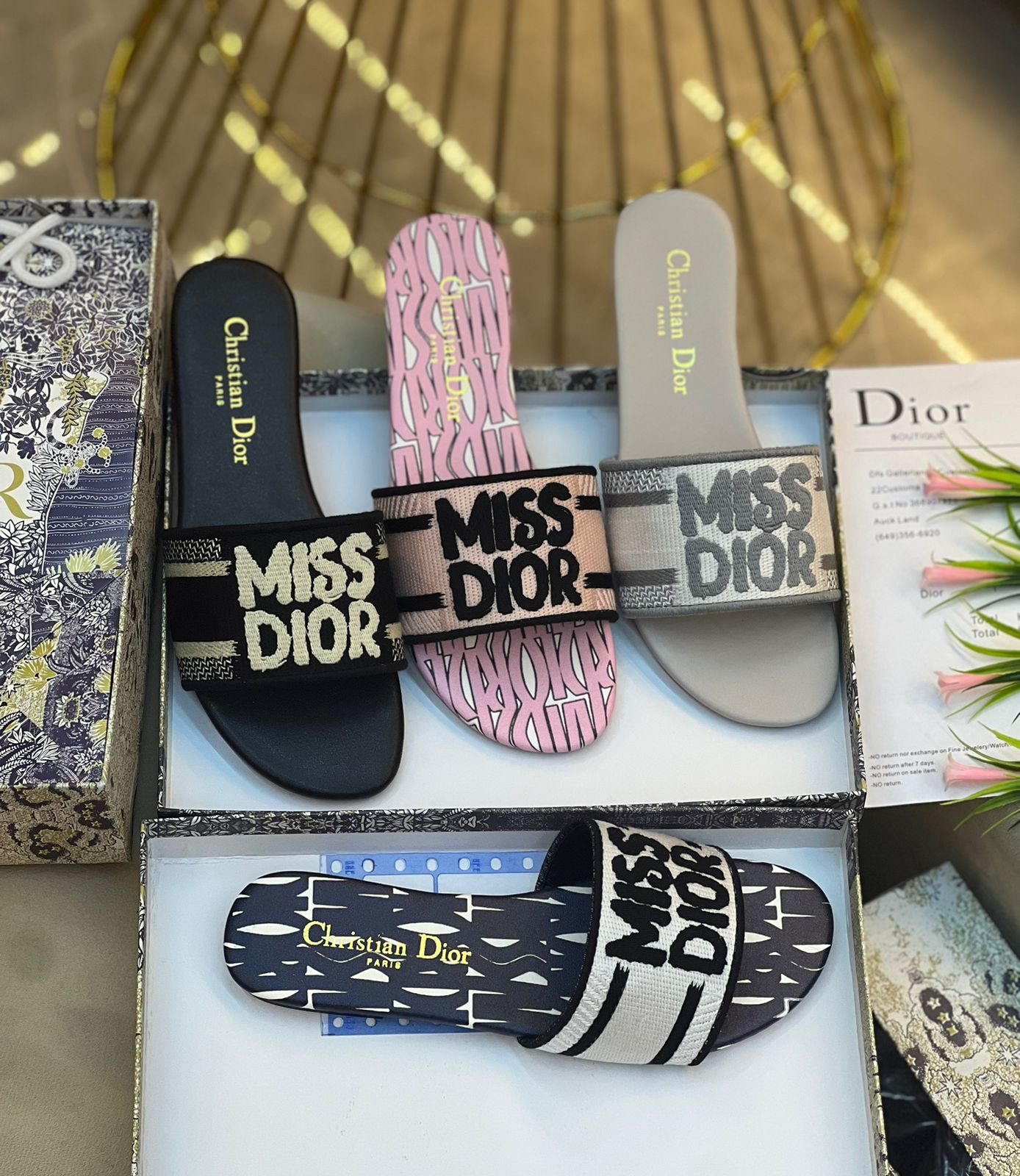 Miss Dior Women's Sleepers