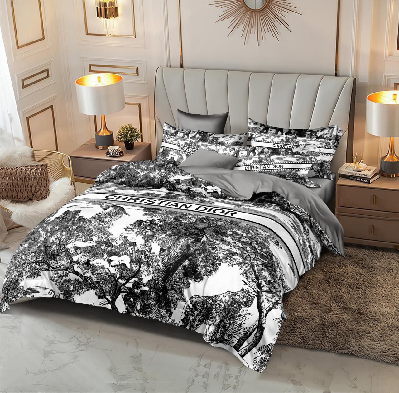 Dior Bed Sheet Set