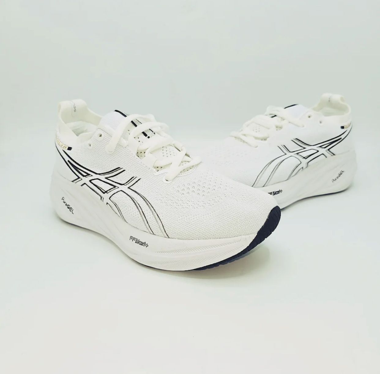 Asics Gel White Sneakers - Aone Brands Dubai