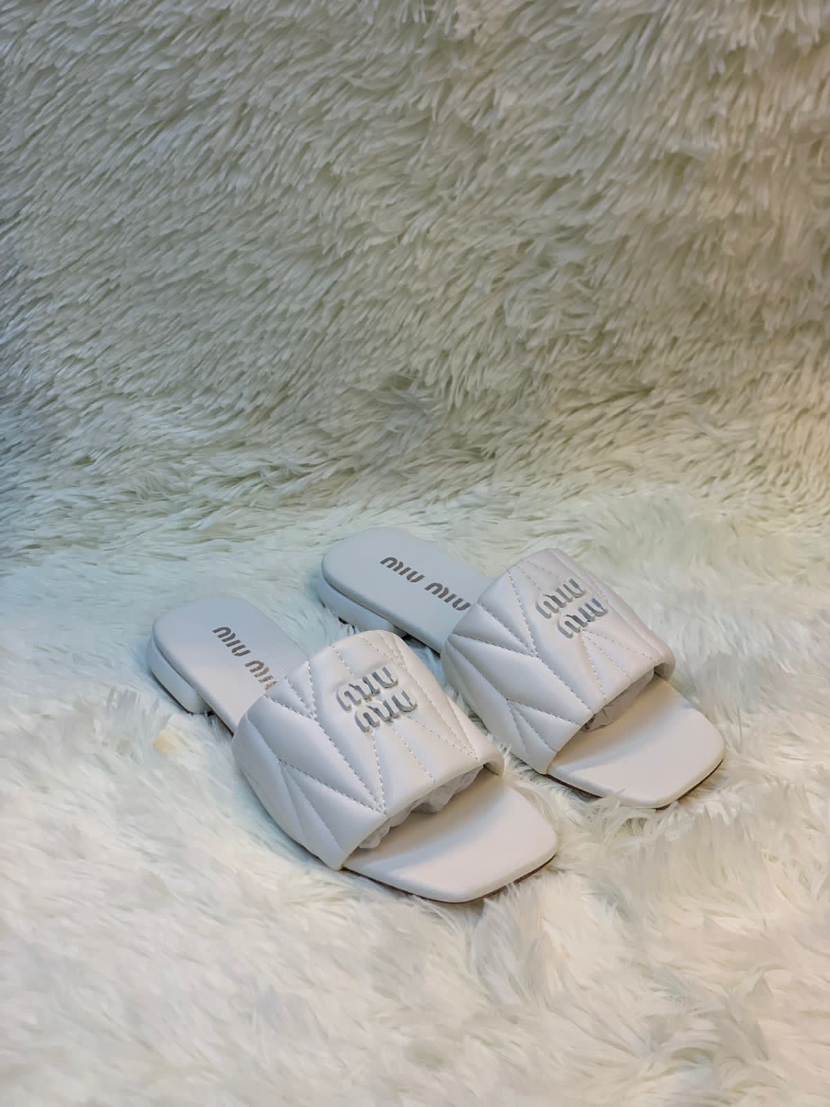 Prada Women Quilted Nappa Leather Sabots - Aone Brands Dubai