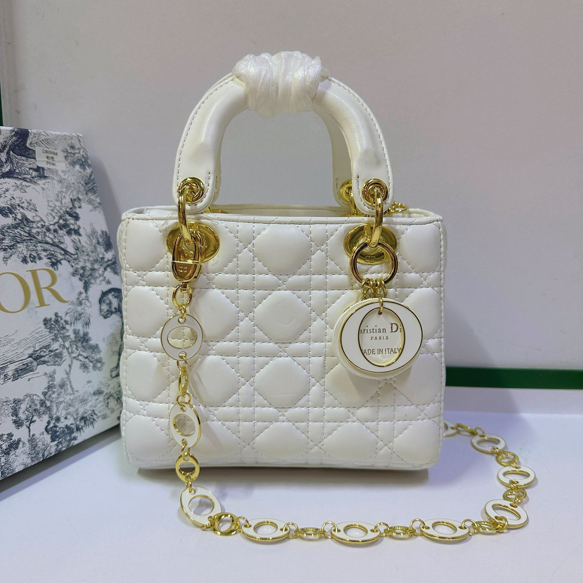 Dior style Lady handbags available in multiple colours