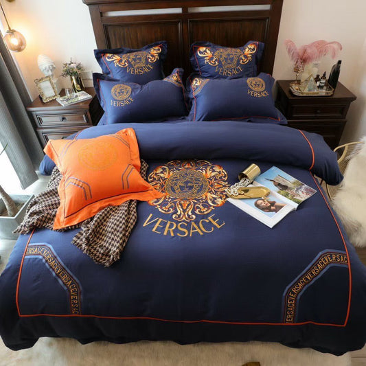 Versace King Size Bedsheet Set