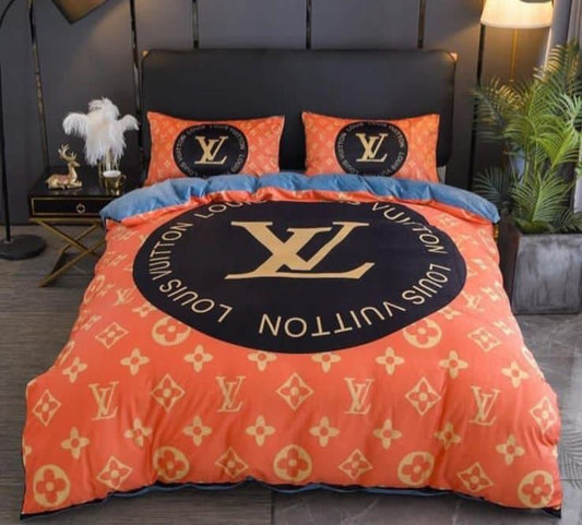 Louis Vuitton King Size Bedsheet Set