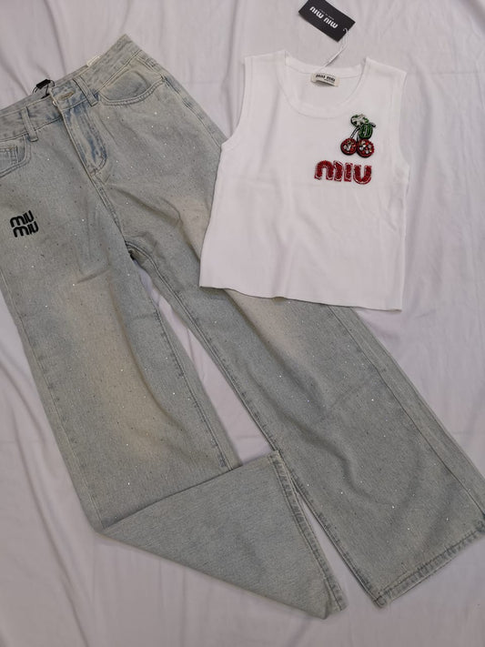 Miu Miu Women's Pant & Top