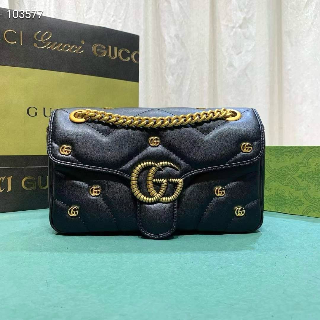 Gucci Women's Black GG Marmont