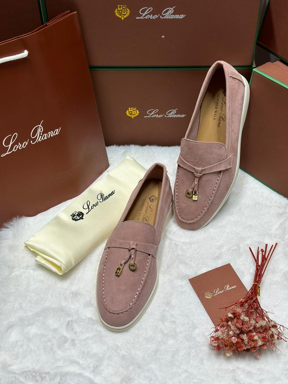 Women Suede Loafers - Aone Brands Dubai