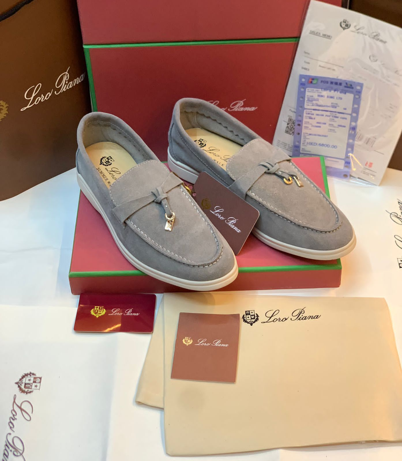 Summer Charms Walk Suede Loafers - Aone Brands Dubai