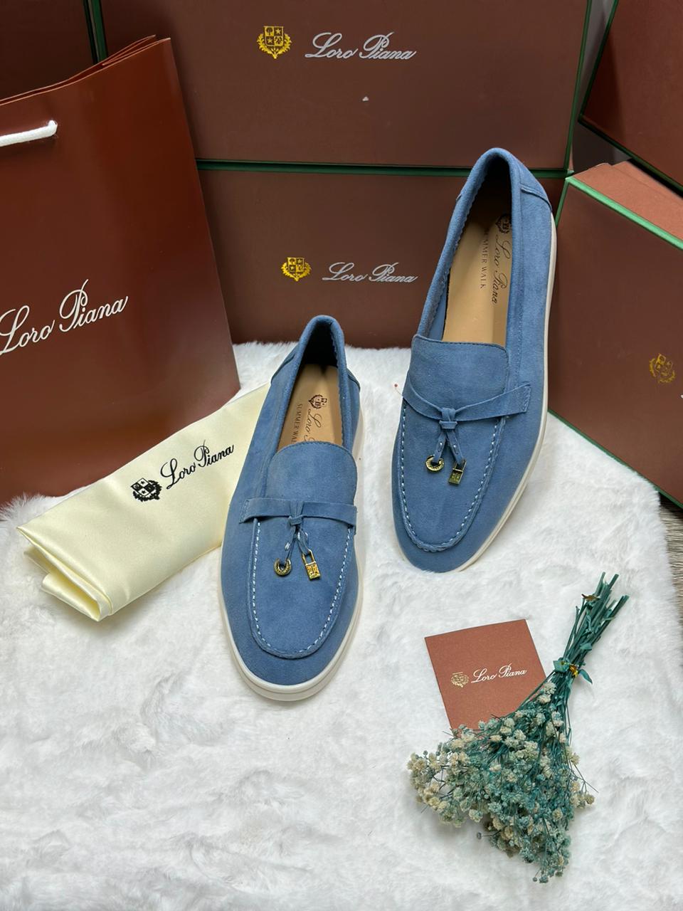 Women Suede Loafers - Aone Brands Dubai