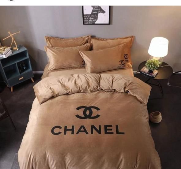 Chanel King Size 6pcs Bedsheet Set