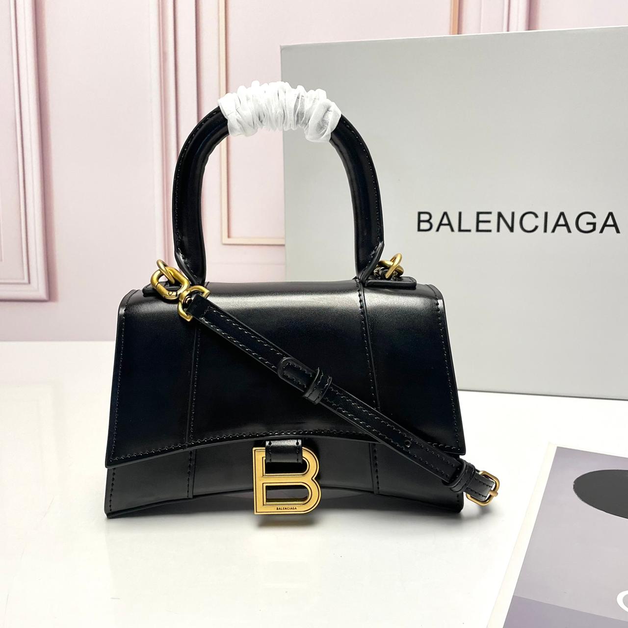 Balenciaga Hourglass top-handle tote bag