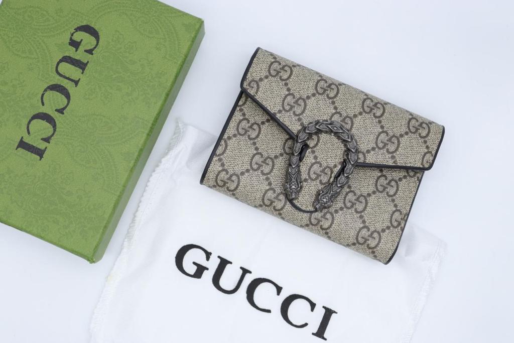 GUCCI DIONYSUS GG SUPREME SUPER WALLET - Aone Brands Dubai