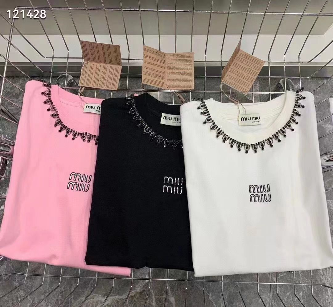 Miu Miu Lace T-Shirt