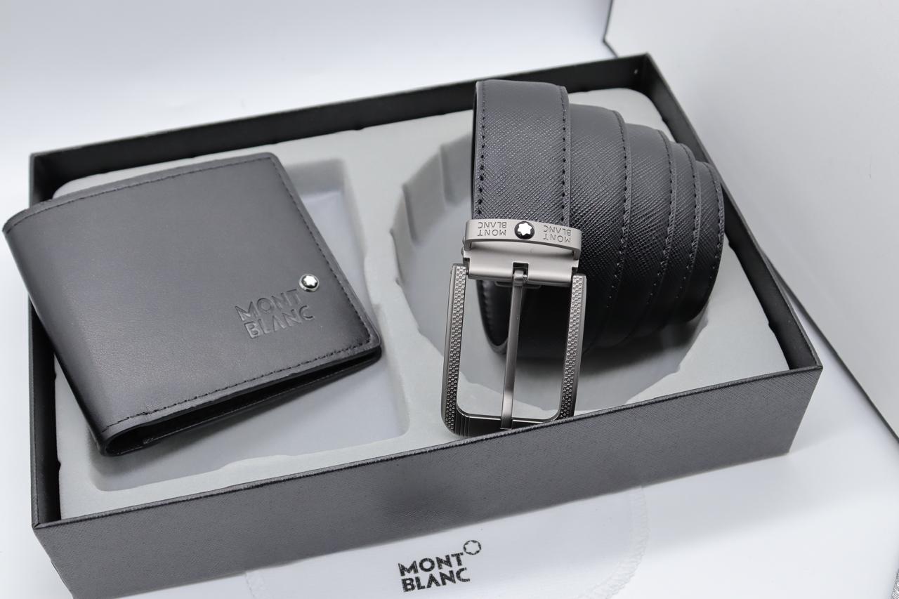 Mont blanic men's belts & Wallets