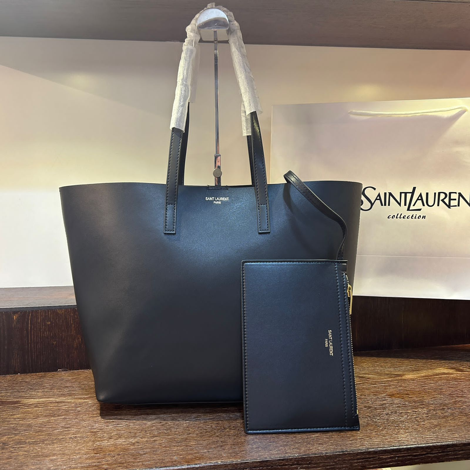 Ysl large shopping discount tote