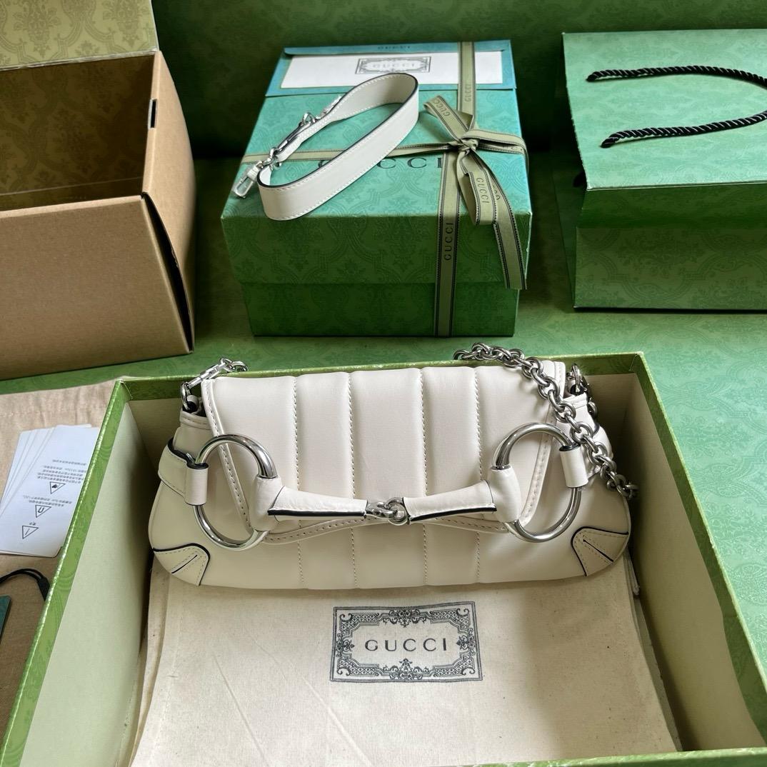 GUCCI Horsebit Chain Bag