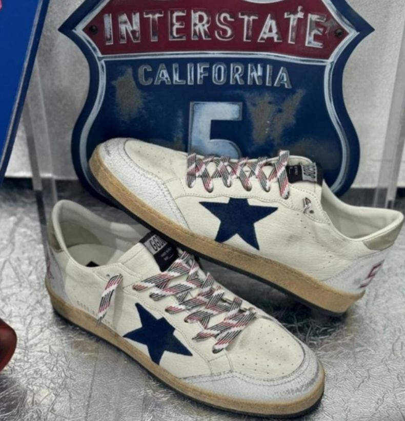 golden goose men's shoe