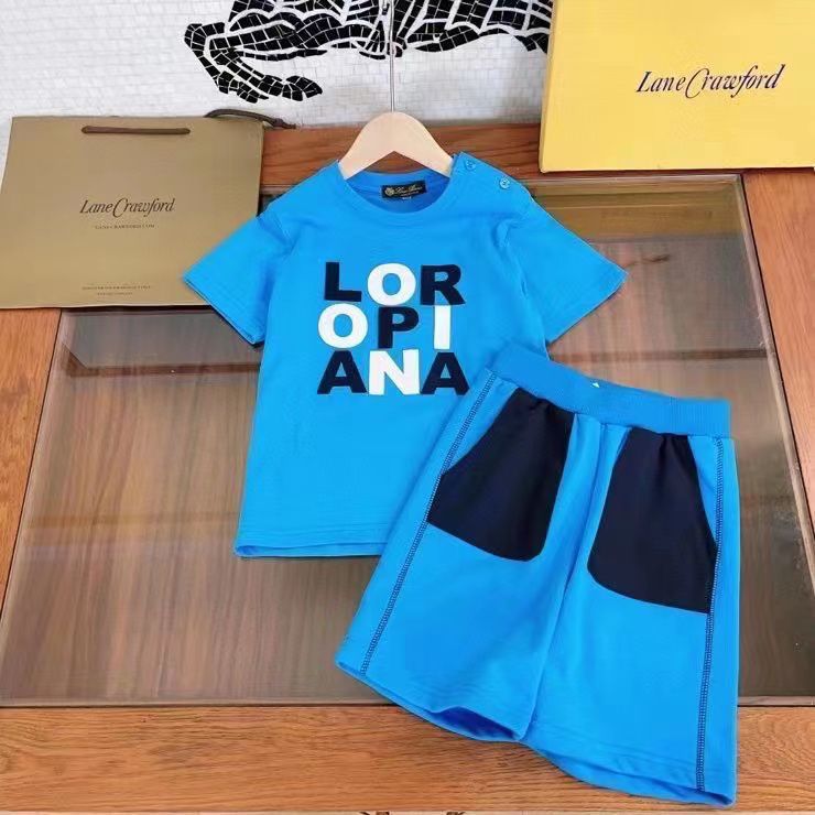 Clothing Set Boys T-shirt Shorts Sportswear - Aone Brands Dubai