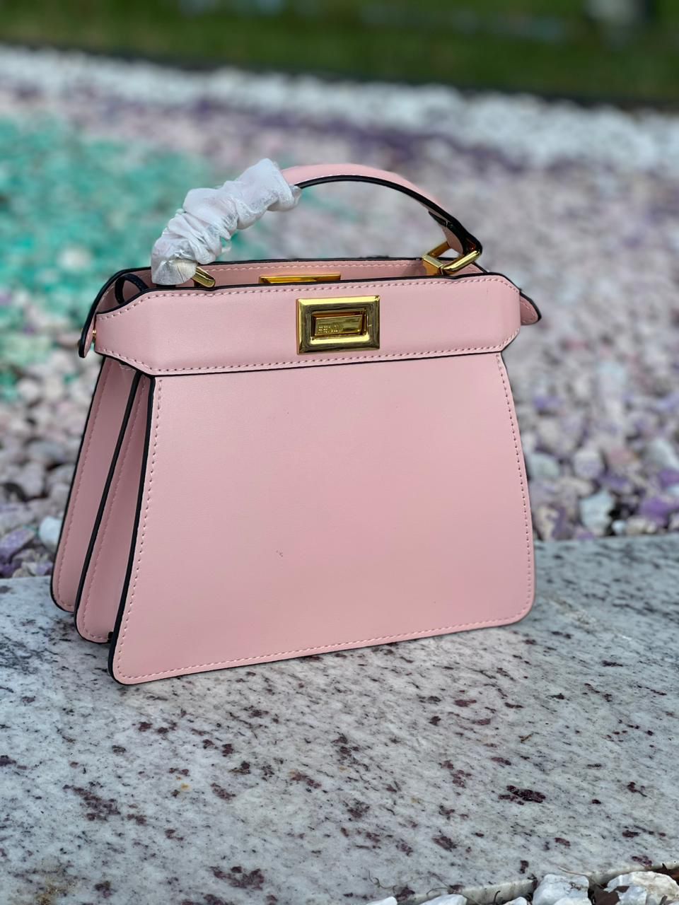 Fendi Peekaboo Leather Bag - Aone Brands Dubai