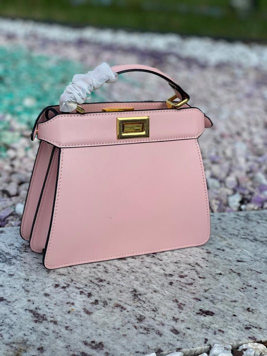 Fendi Peekaboo Leather Bag - Aone Brands Dubai