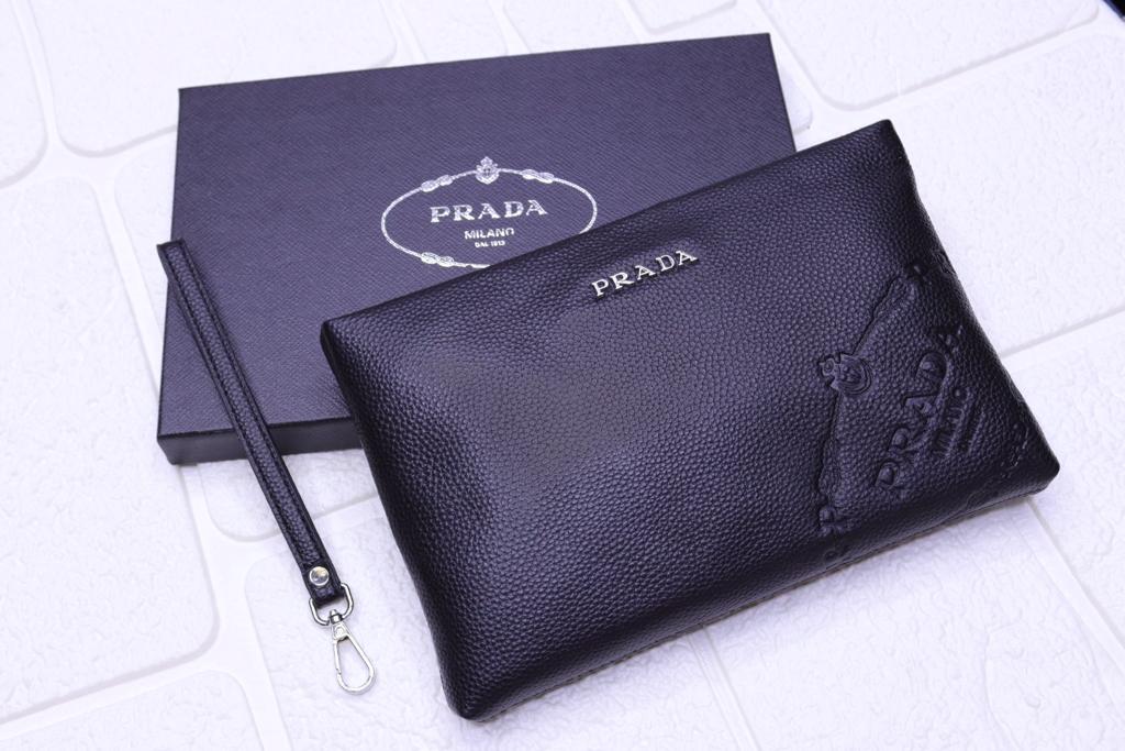 Prada Mens Hand Purse