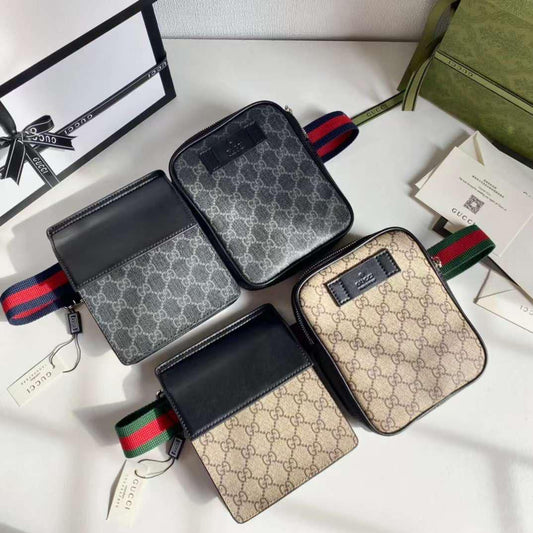 Gucci Double Web Belt Bag