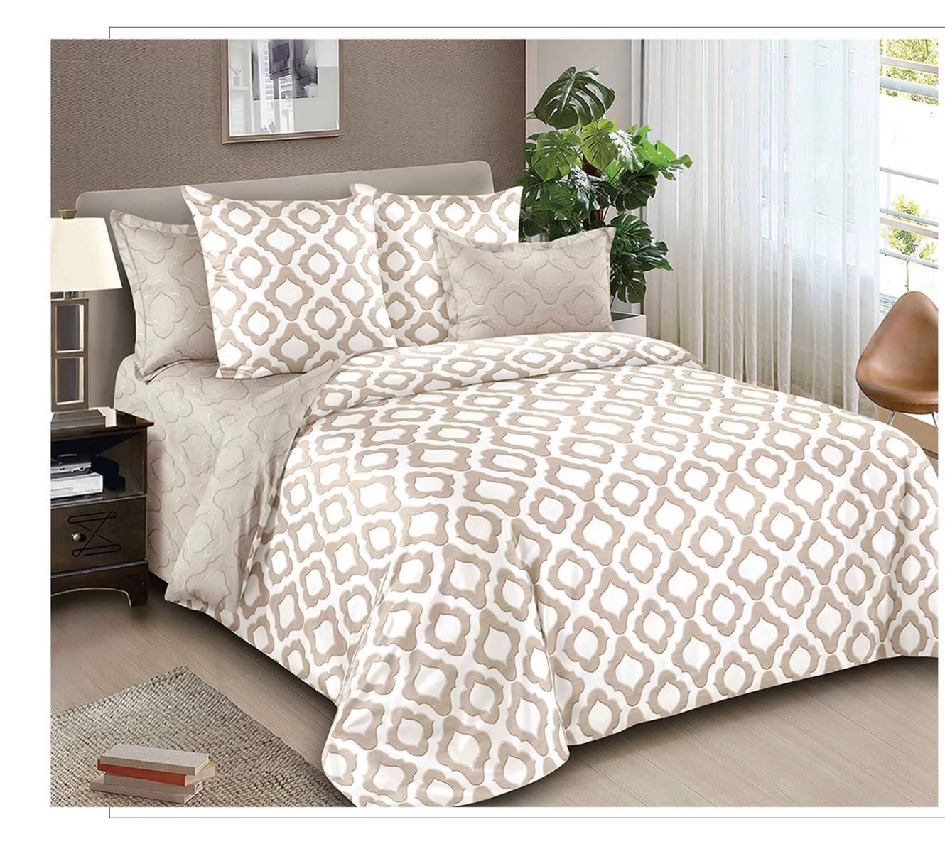 King Size 6pcs Full Bed Sheet Set - Aone Brands Dubai