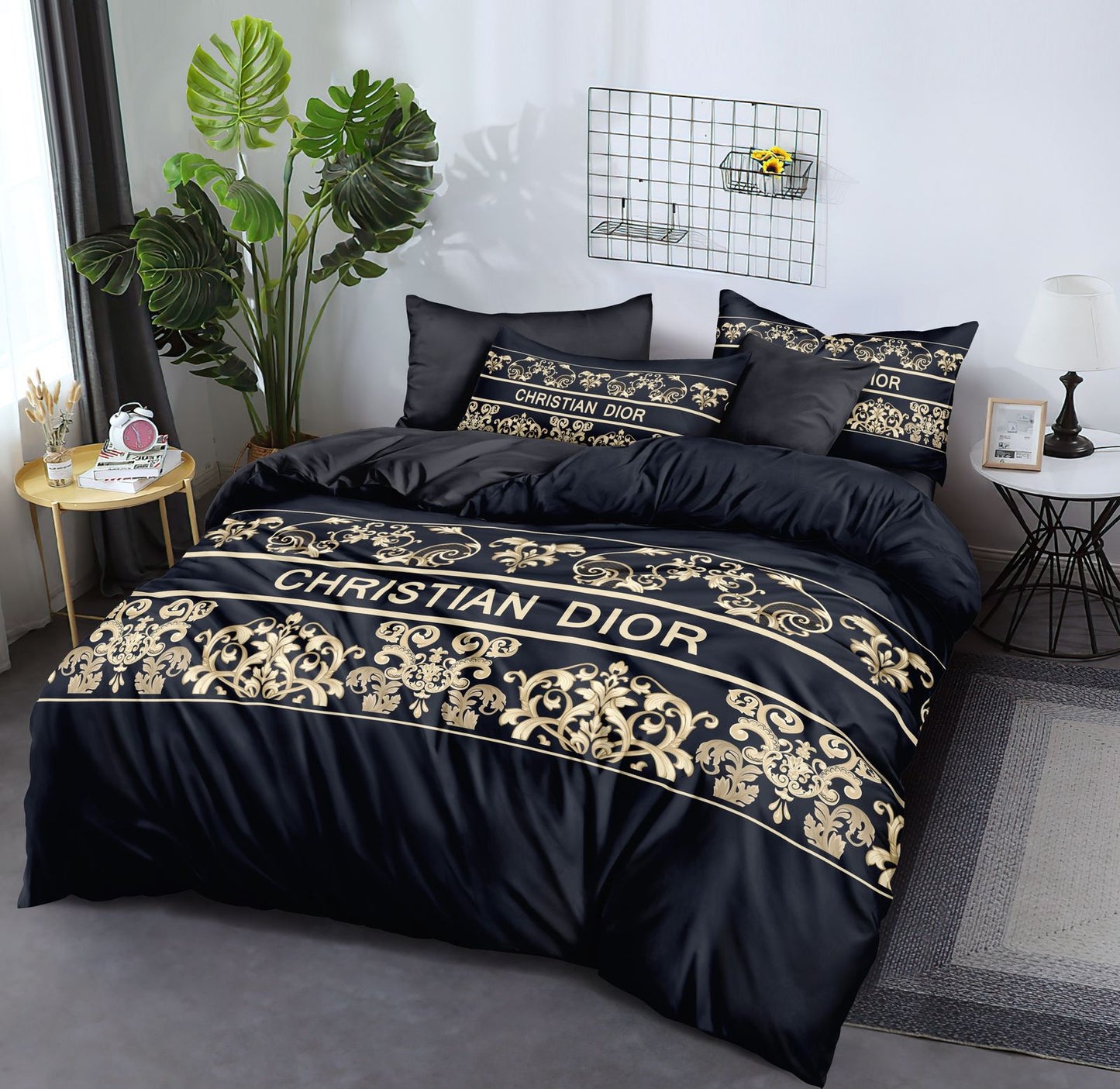 Dior King Size Bed Sheet Set - Aone Brands Dubai
