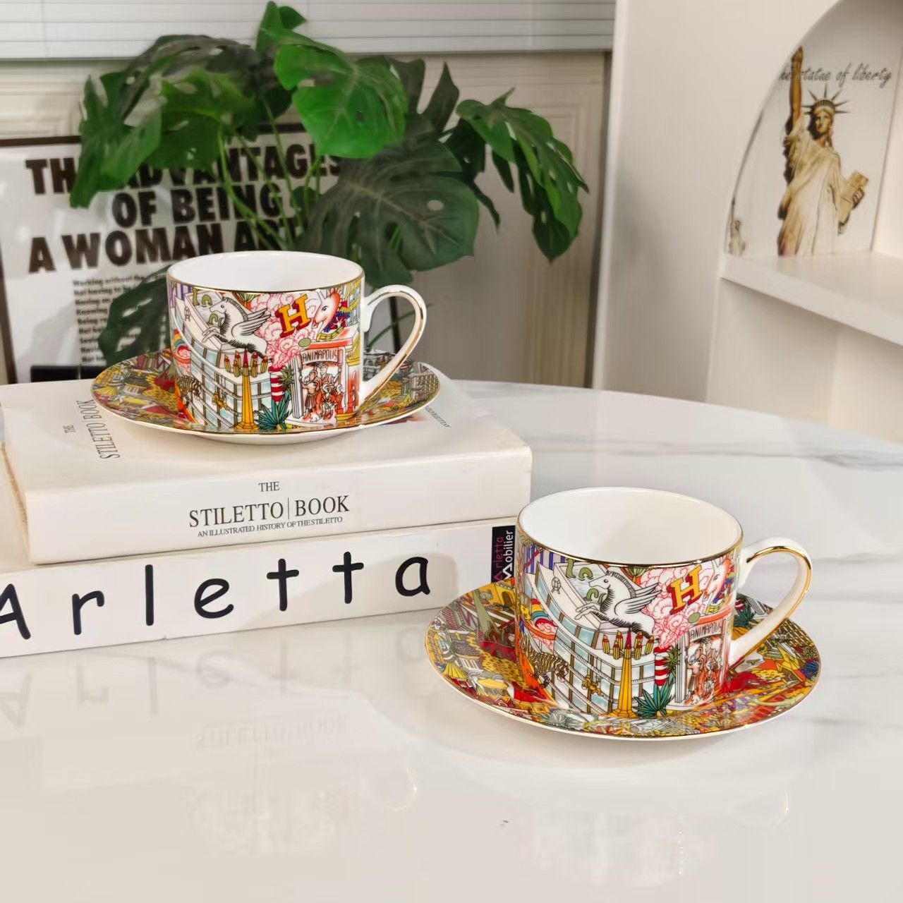 Hermes Cup & Plate Set