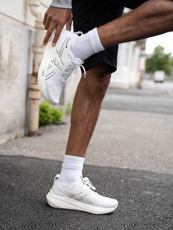 Asics Gel White Sneakers - Aone Brands Dubai