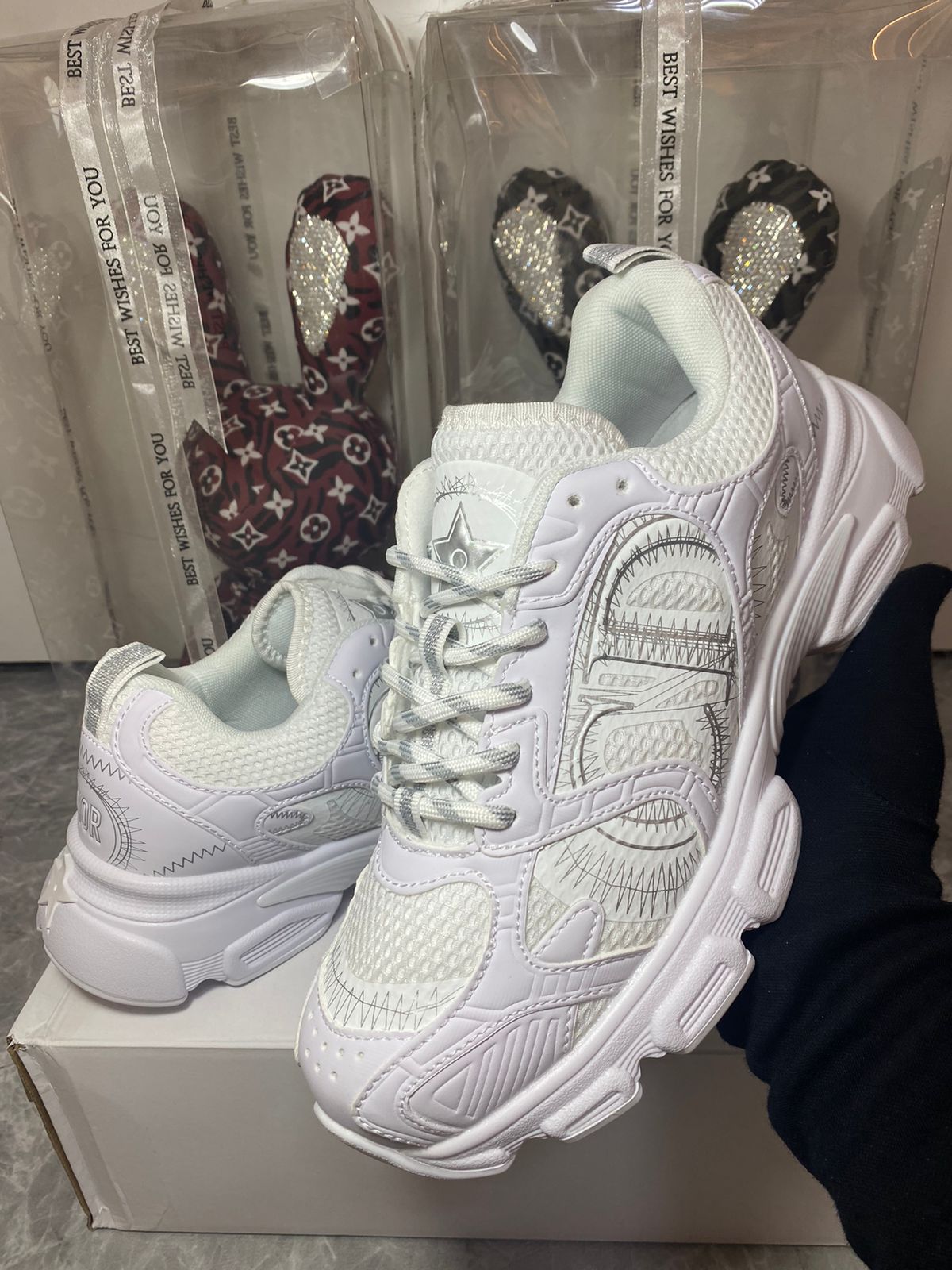 Dior Chrono Sneakers - Aone Brands Dubai
