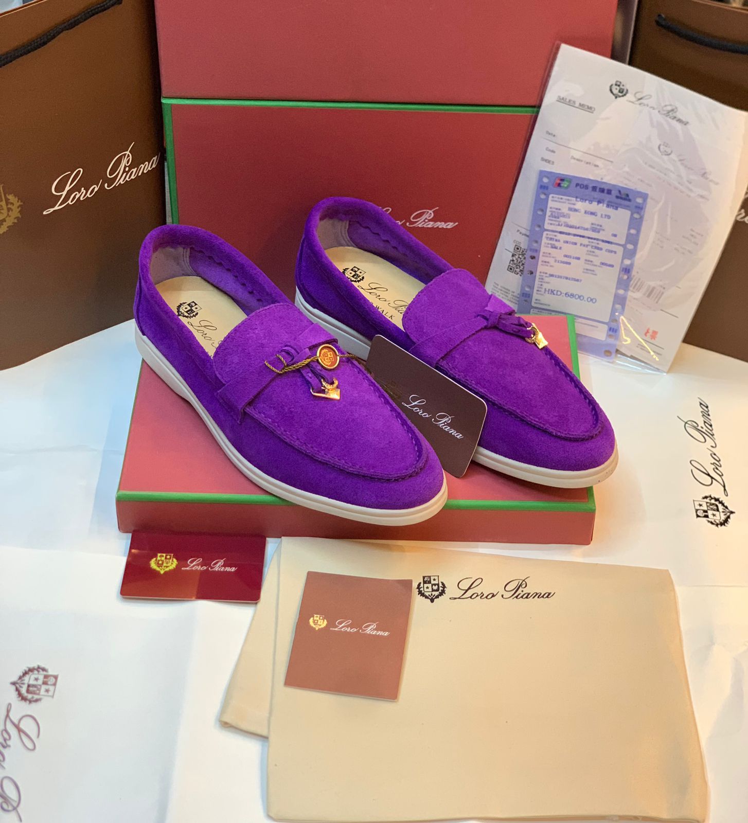 Summer Charms Walk Suede Loafers - Aone Brands Dubai