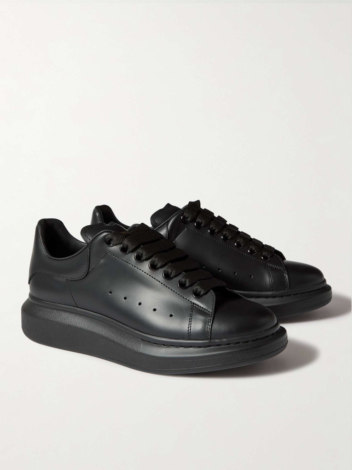 Pair of Alexander McQueen Oversized black sneakers