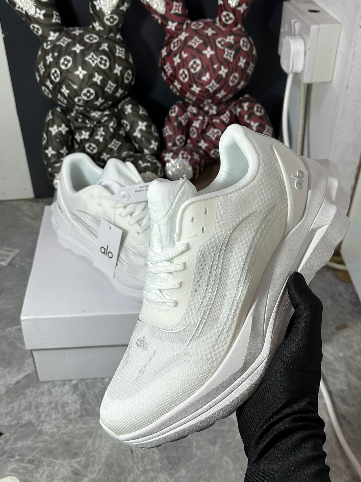ALO Runner white sneakers available in UAE