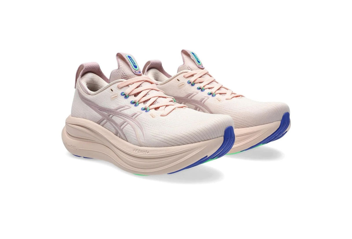 Pair of ASICS GEL-NIMBUS 26 TR Nature Bathing shoes