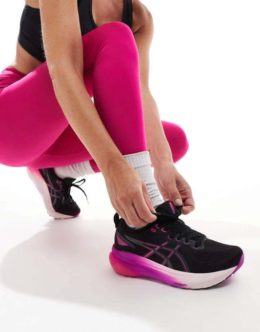 ASICS NOVABLAST 5 Black Pearl Pink sneakers at Aone Brands Dubai