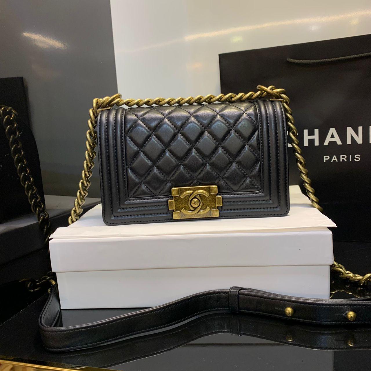 CHANEL Medium Size Chain Bag