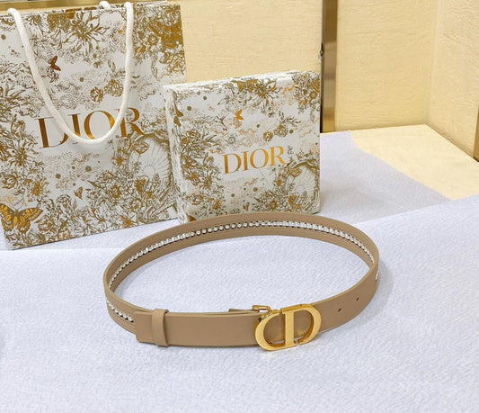 Women DIOR Montaigne Reversible Belt