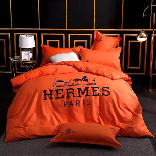 Hermes Bed Sheet Set