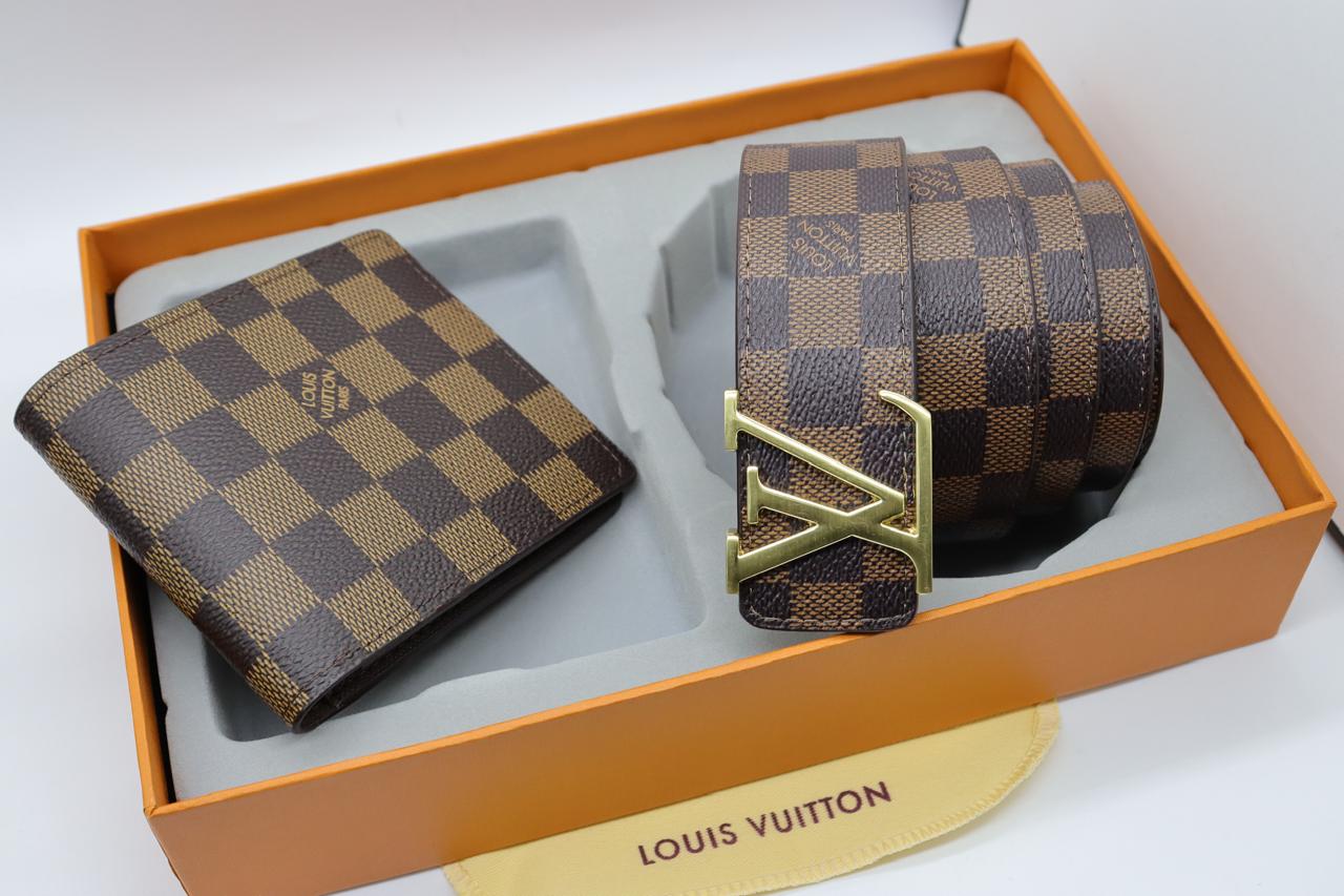 LOUIS VUITTON Belt & Wallet