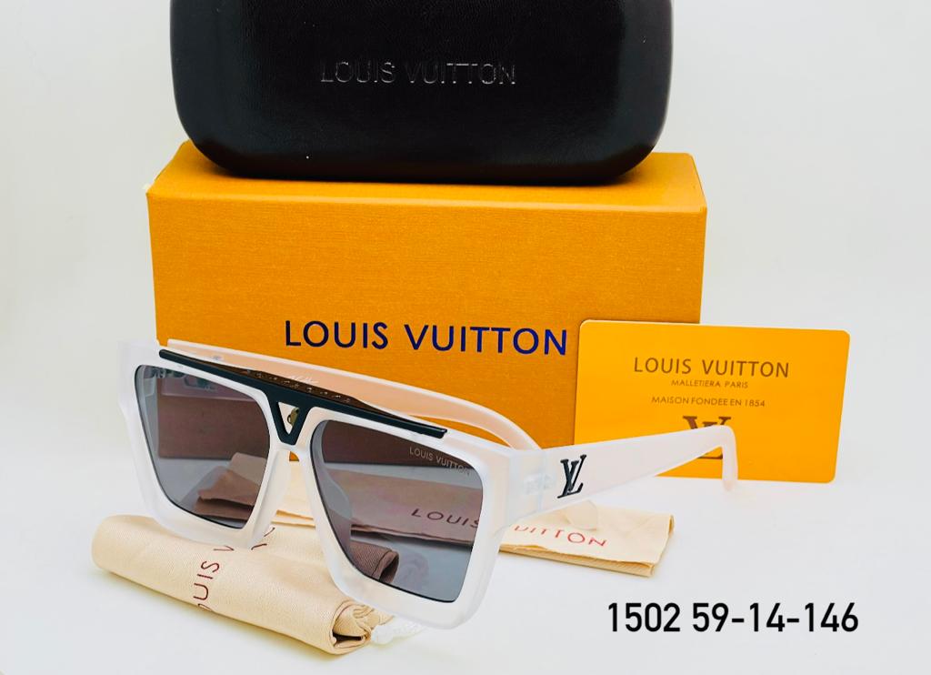 LV White Glasses - Aone Brands Dubai