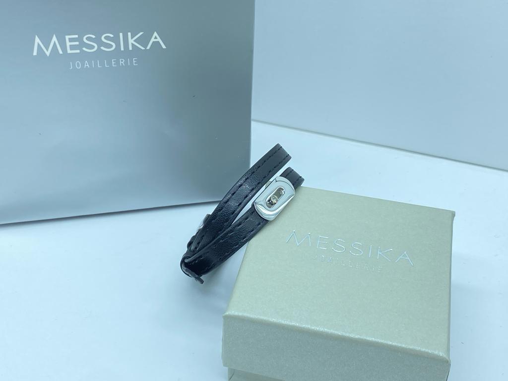 Messika Men's Leather Cuff