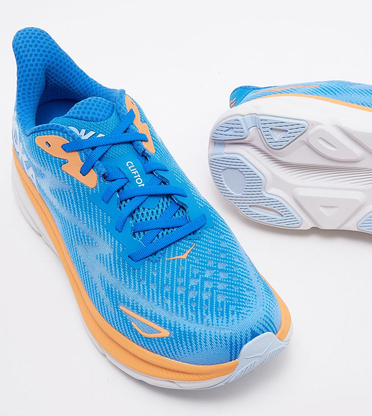 HOKA Carbon X 3 Bellwether Blue top view