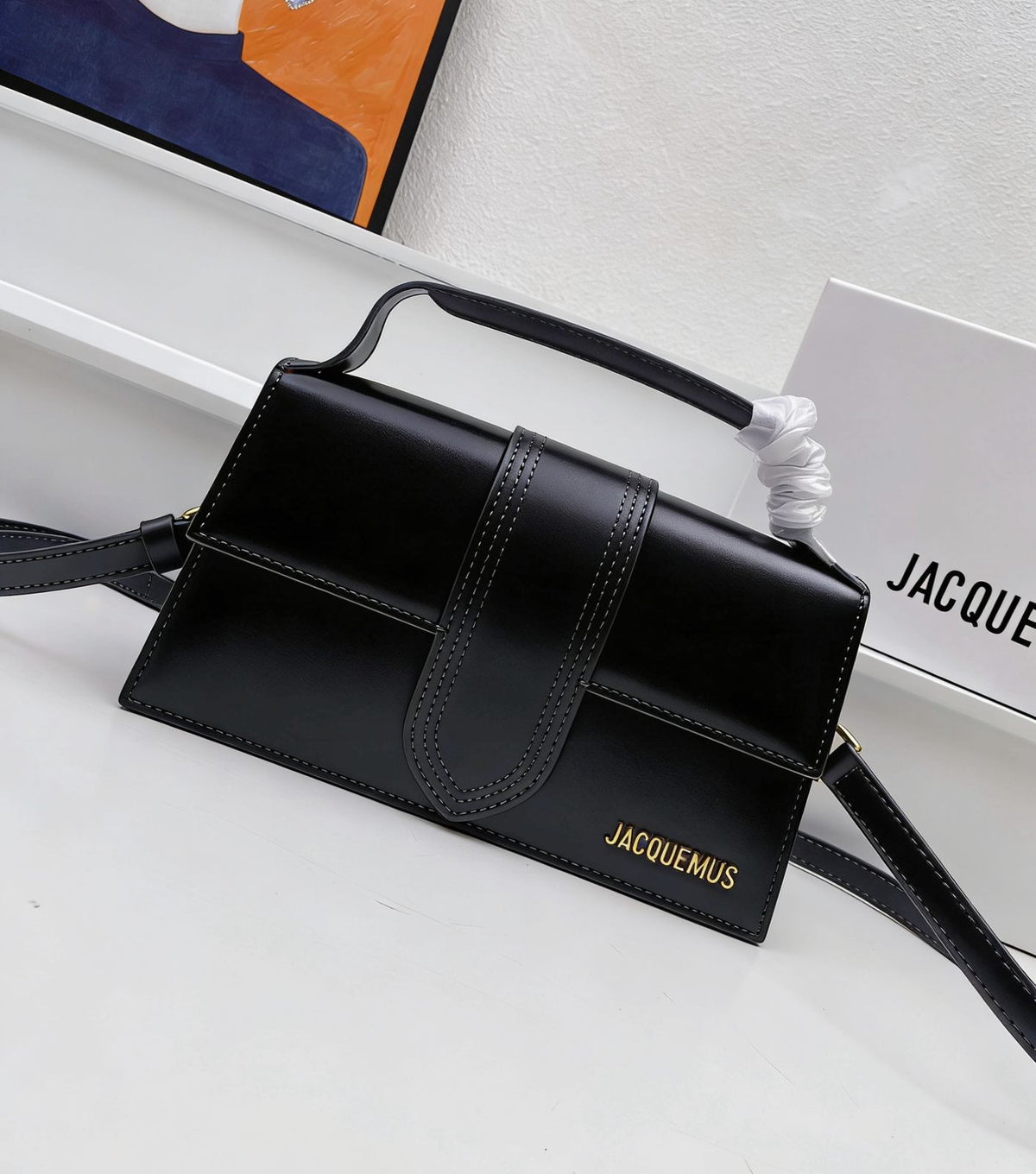 Jacquemus style mini bags available in multiple colours