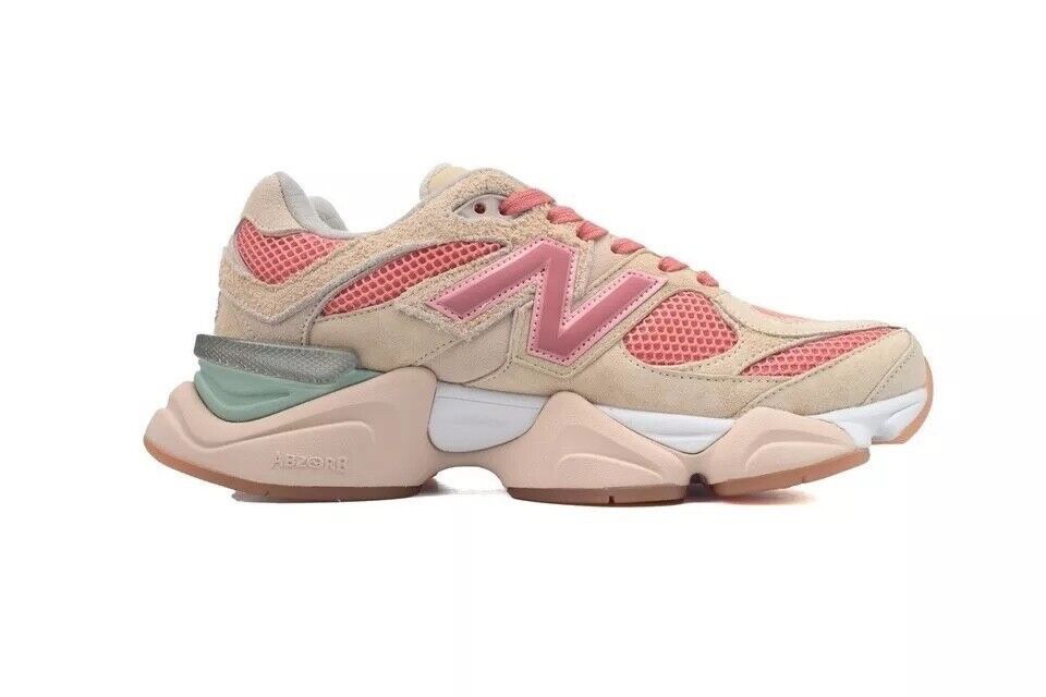 Joe Freshgoods New Balance 9060 Penny Cookie Pink side profile