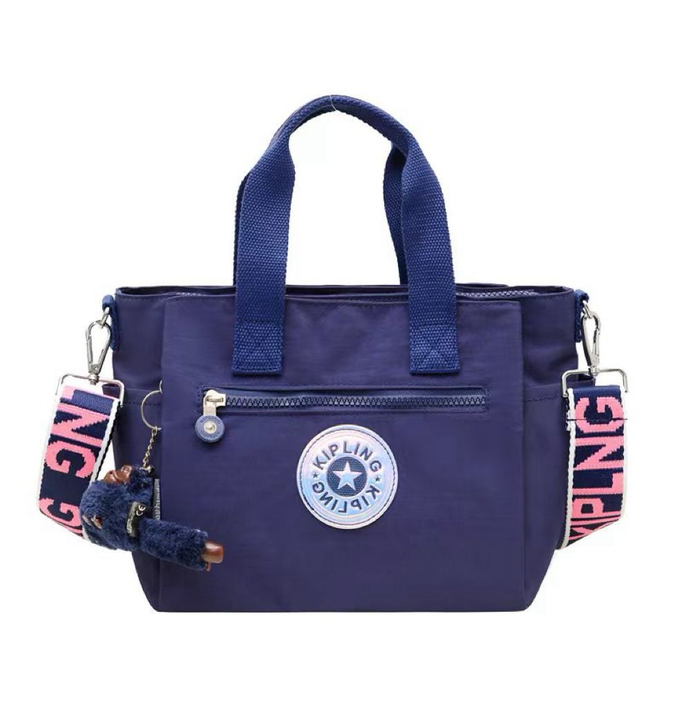 Navy Blue Kipling small handbag for women