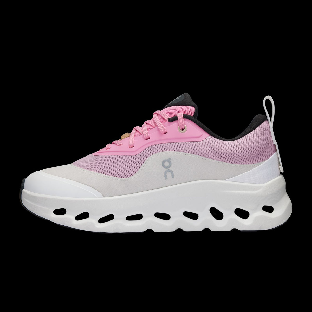 LOEWE x On Cloudtilt 2 pink white sneaker side profile