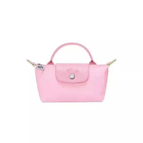 Pink Longchamp women’s mini top-handle bag