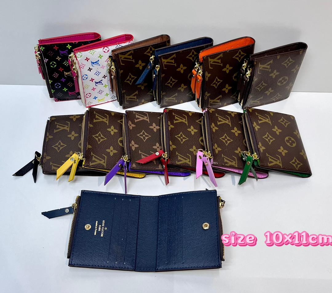 Louis Vuitton women’s compact wallets in multiple designs