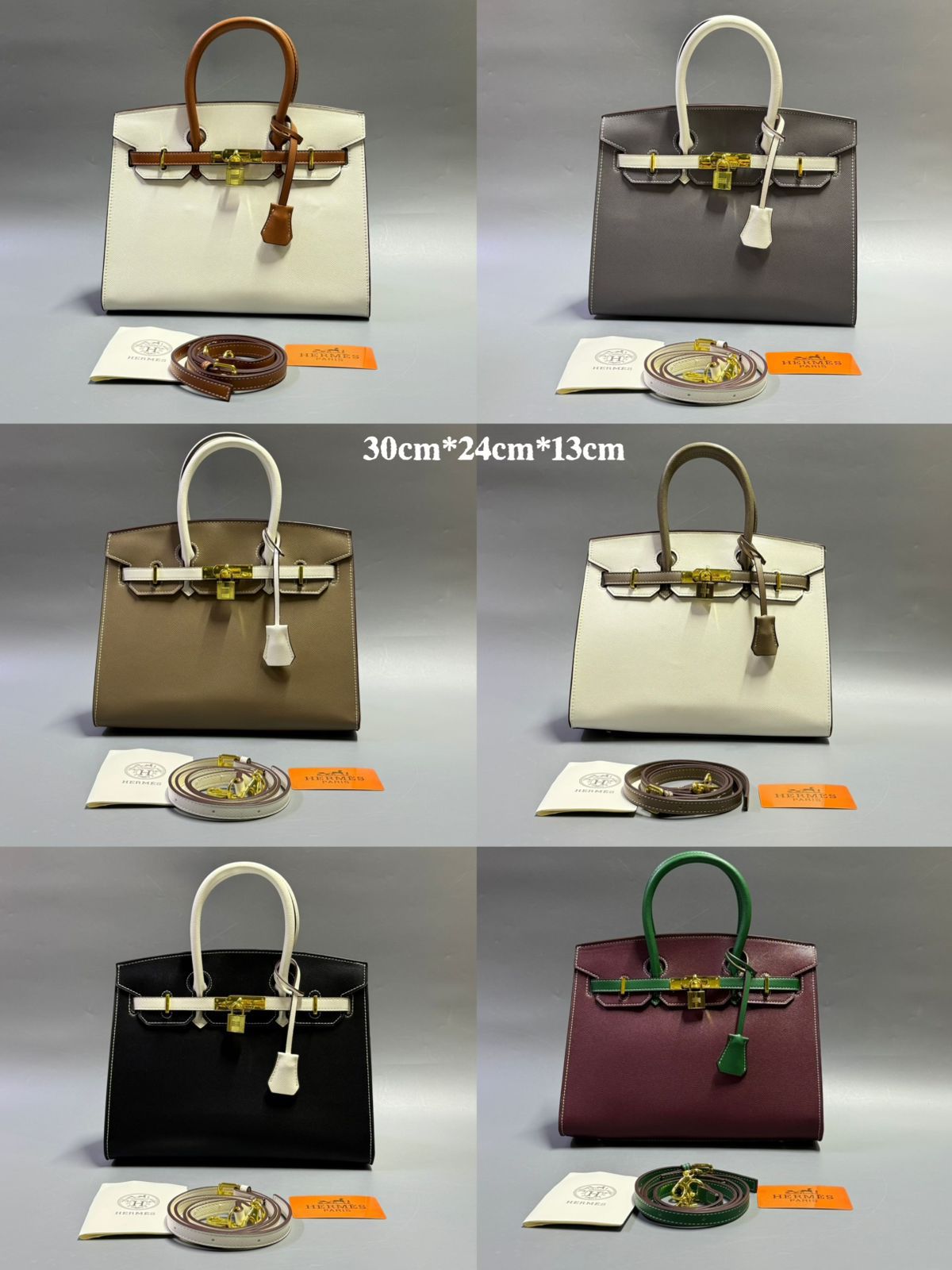 Multiple color choices for luxury designer leather handbag at Aone Brands Dubai